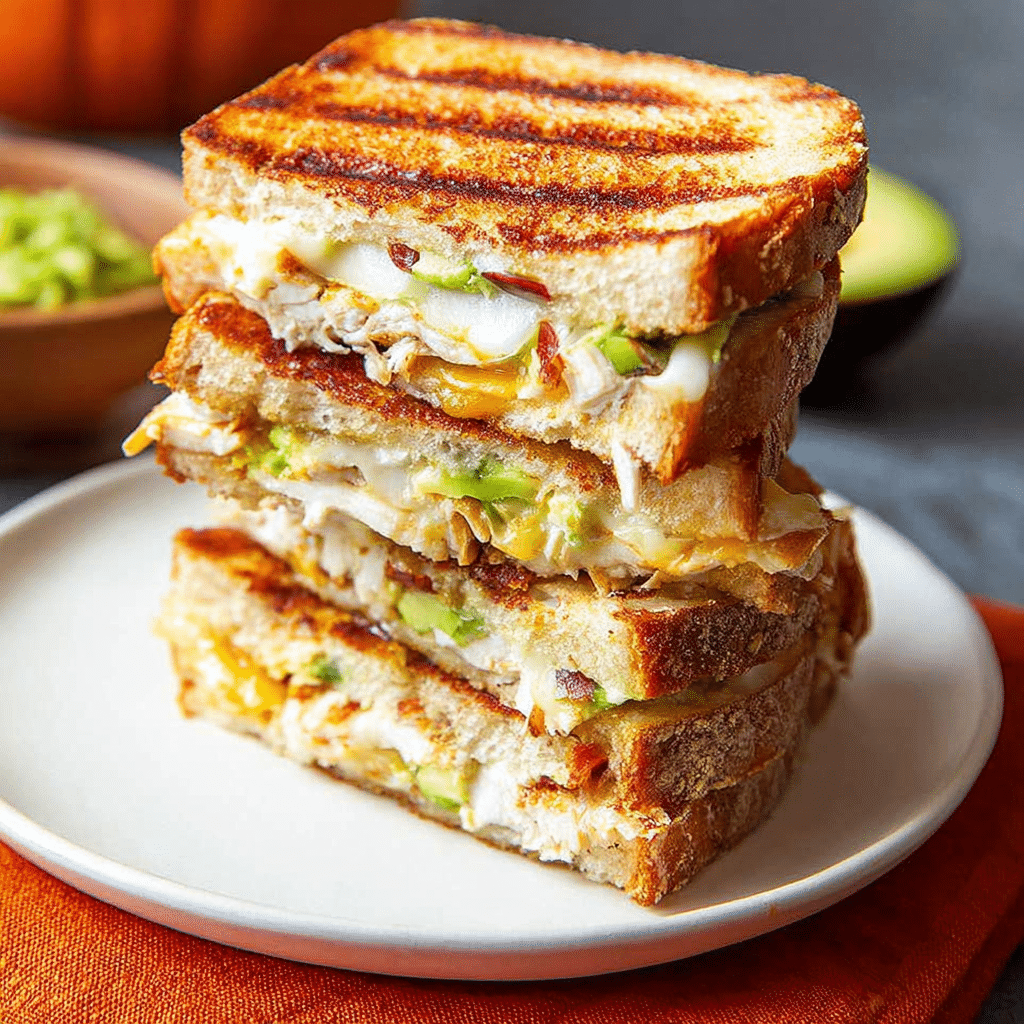 Apple Turkey Grilled Cheese Sandwich