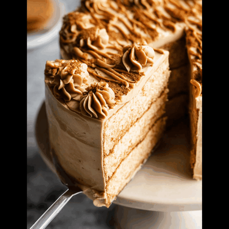 Biscoff Cookie Butter Cake