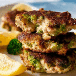 Chicken and Broccoli Burgers