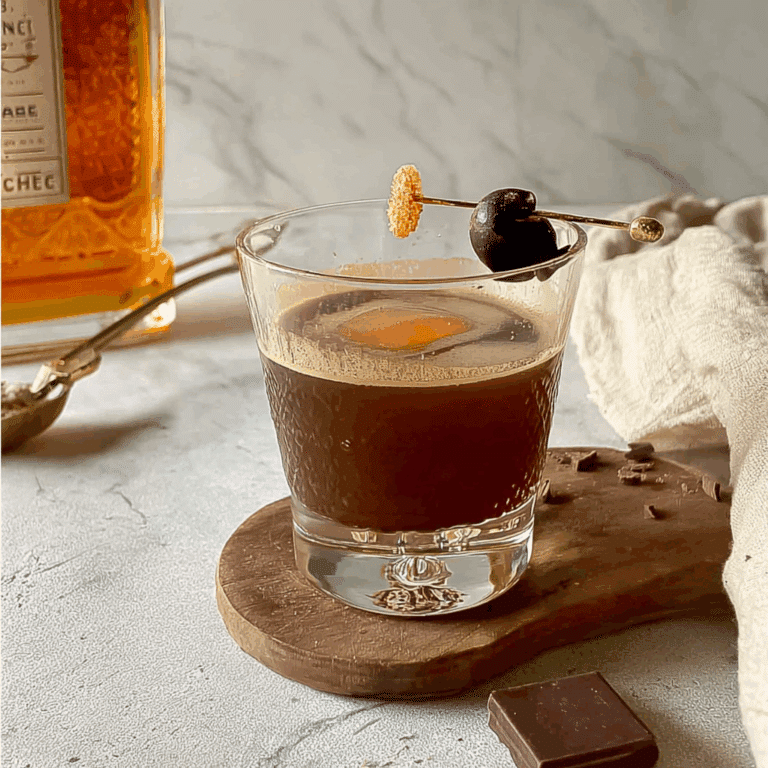 Chocolate Bourbon Cocktail