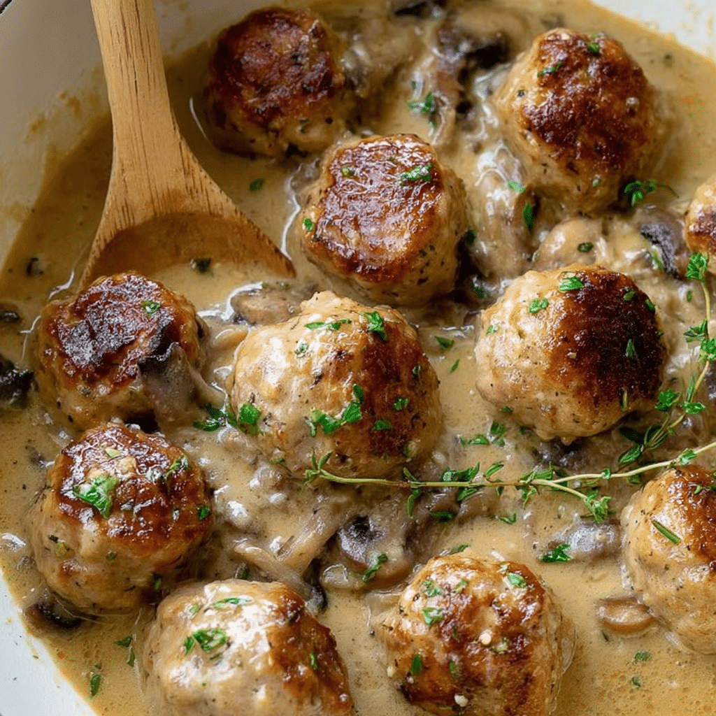 Coq au Vin Meatballs