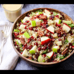 Cranberry Apple Quinoa Salad