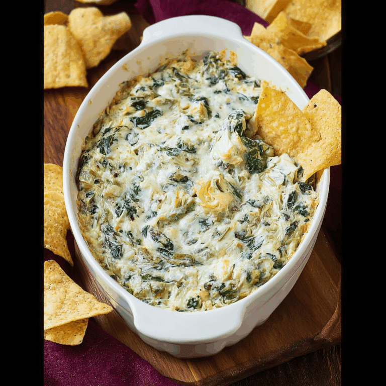 Creamy Spinach Artichoke Dip