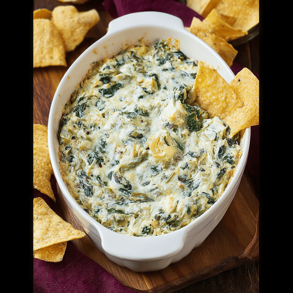Creamy Spinach Artichoke Dip