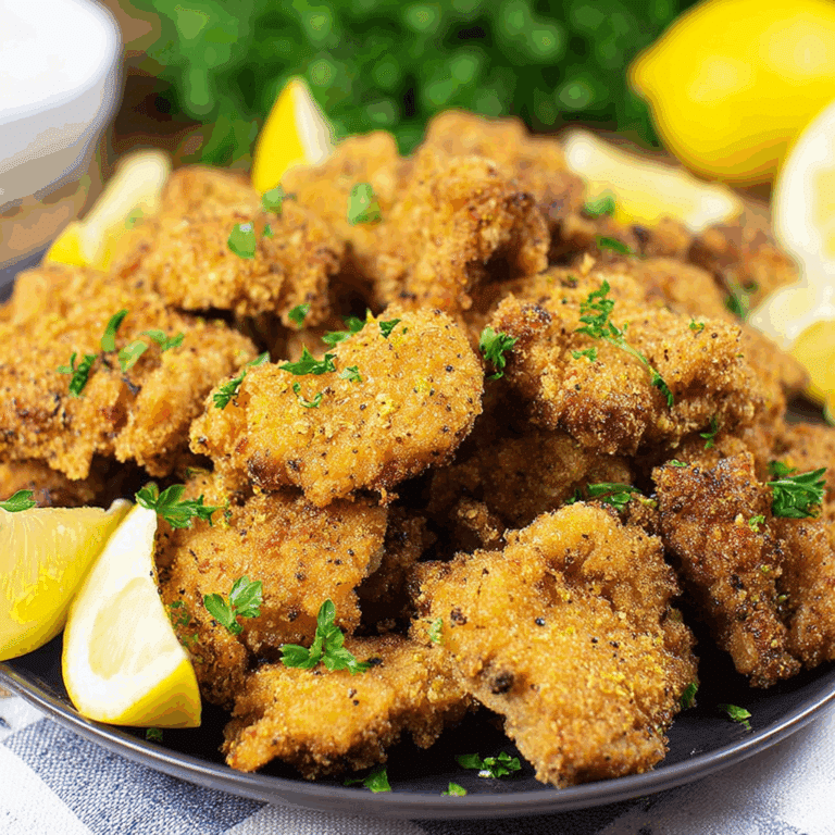 Crispy Cajun Catfish Nuggets