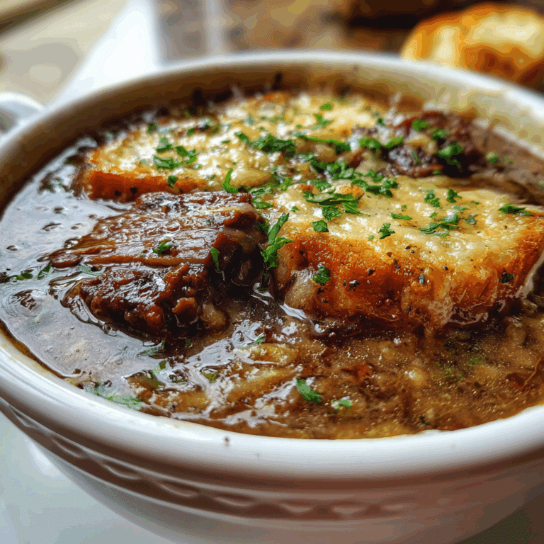 French Onion Short Rib Soup