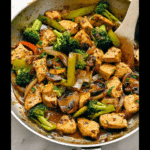 Garlic Chicken with Veggies