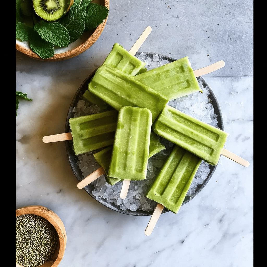 Green Smoothie Popsicles