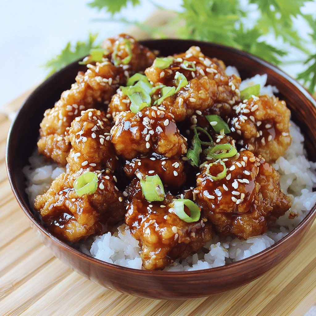 Honey Garlic Chicken