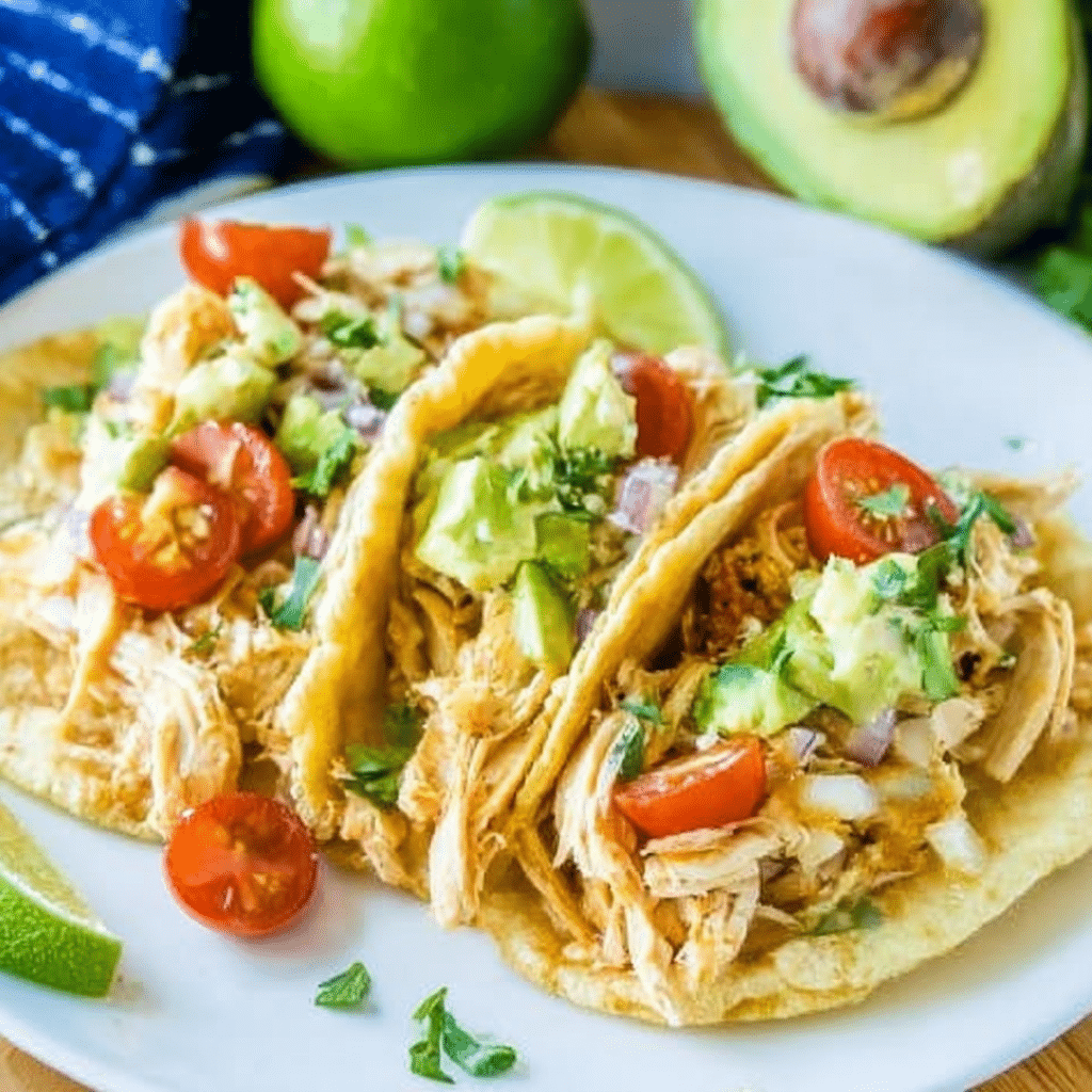 Lemon Chicken Cloud Bread Tacos