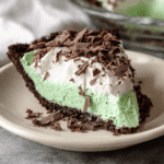 No-Bake Mint Chocolate Pie