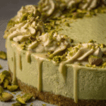 No Bake Pistachio Cheesecake