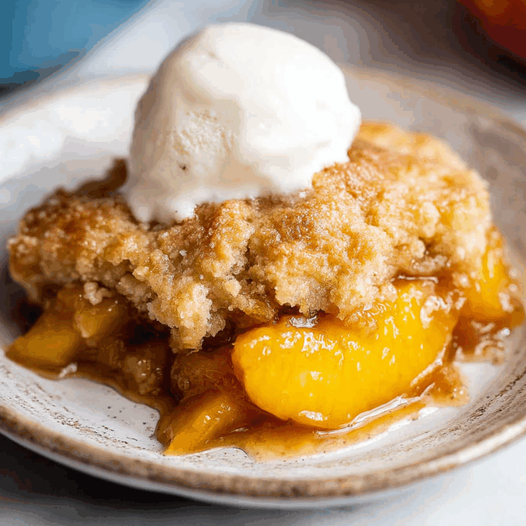Peach Cobbler