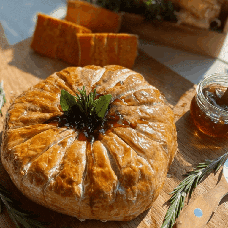 Pumpkin Baked Camembert