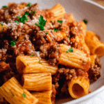Rigatoni Bolognese