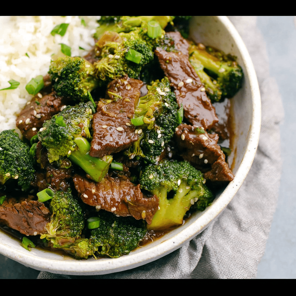 Slow Cooker Beef & Broccoli