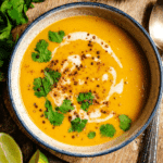 Spiced Carrot and Lentil Soup