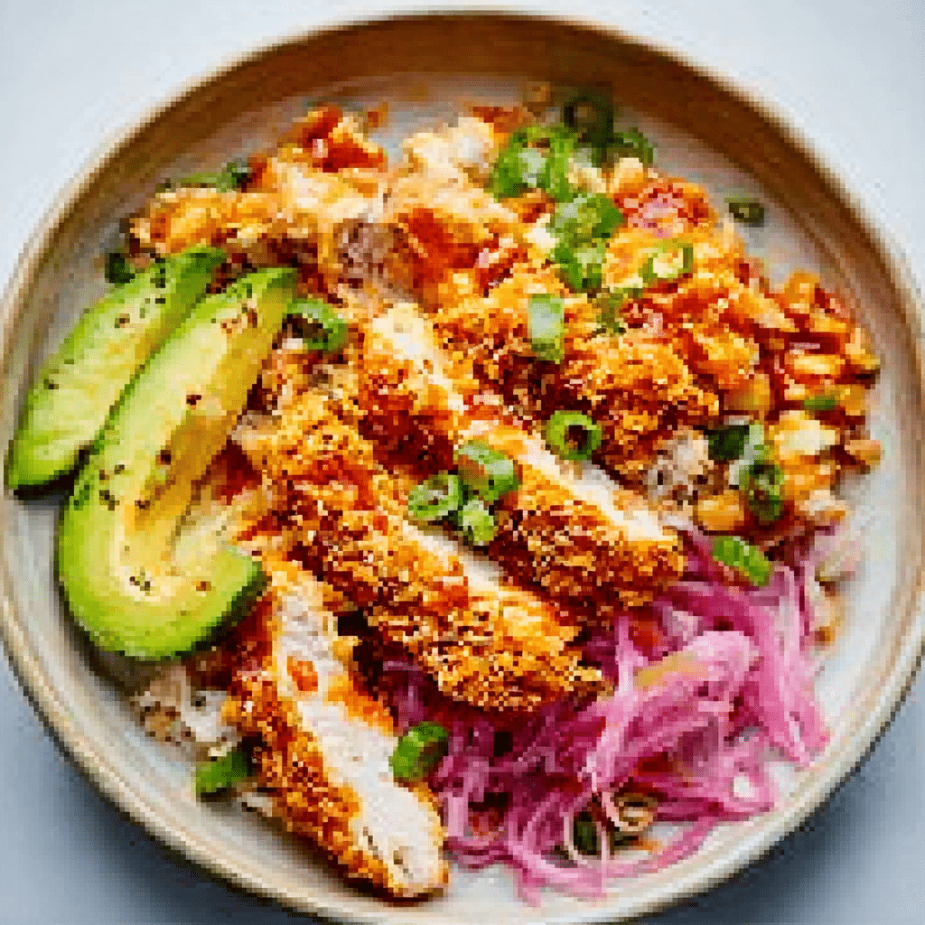 Spicy Gochujang Chicken Salad