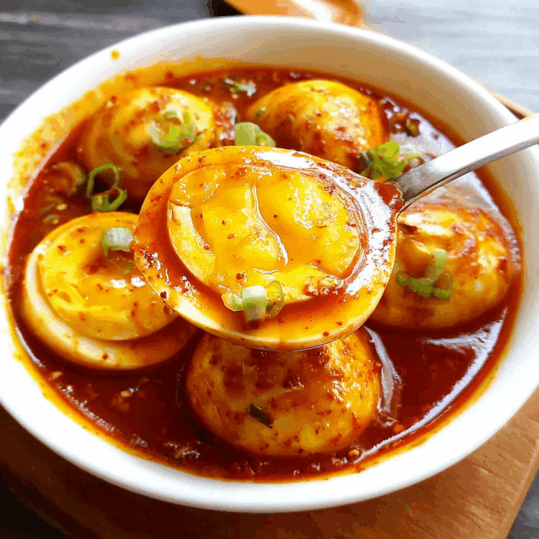 Spicy Gochujang Eggs