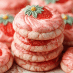 Strawberry Lemonade Cookies with Buttercream Frosting