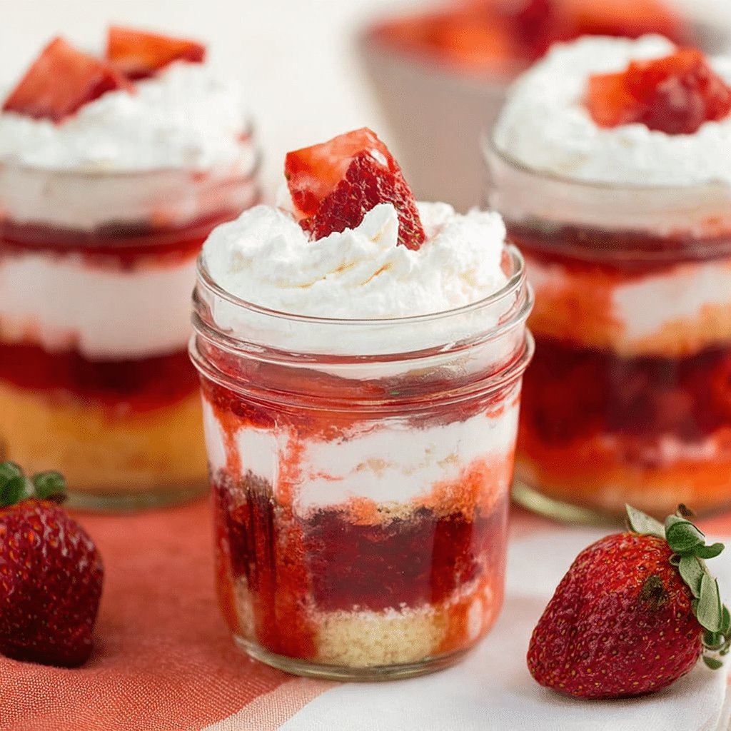 Strawberry Shortcake Jars