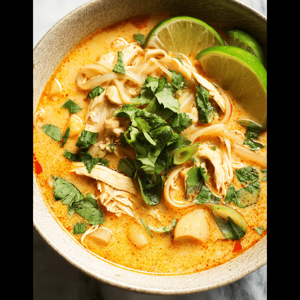 Thai Coconut Curry Soup