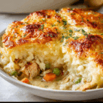 Turkey Mashed Potato Pot Pie