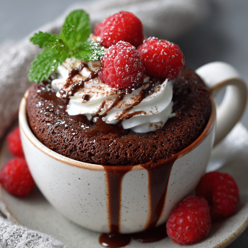 Vegan Chocolate Mug Cake