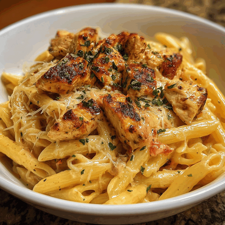Buffalo Chicken Alfredo Pasta