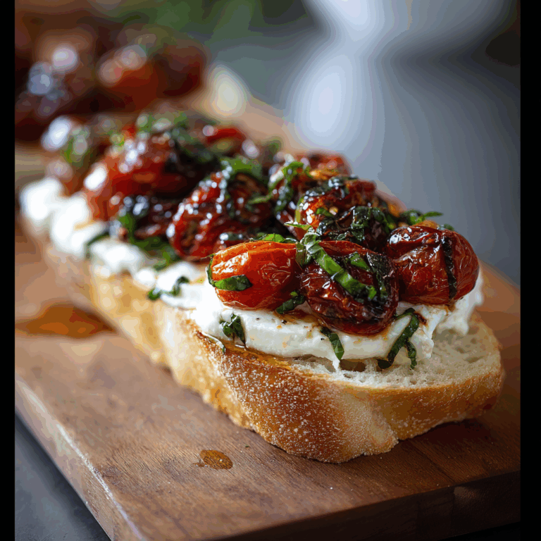 Burrata Caprese Sandwich with Cherry Tomato