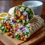 Chickpea Paneer Wrap
