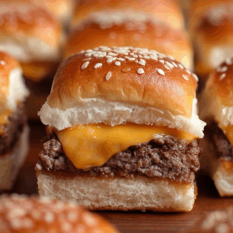 Chili Cheese Beef Sliders
