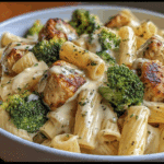 Creamy Meatball and Broccoli Pasta