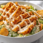 Crispy Chicken Caesar Salad & Chips