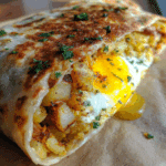 Crispy Potato Egg Wrap