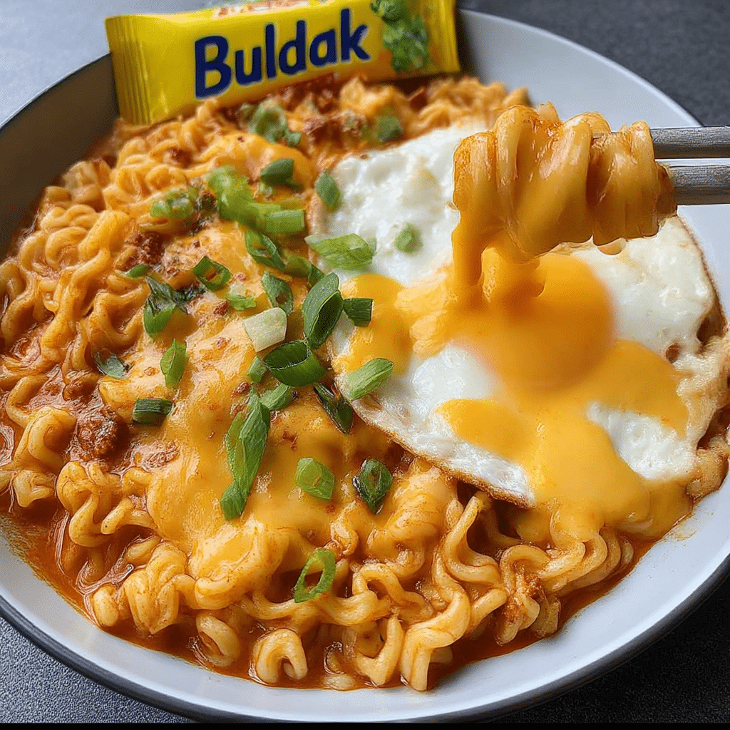 Korean Cheesy Buldak