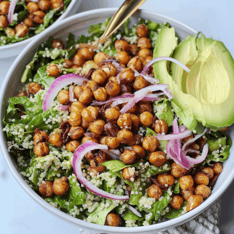 Roasted Chickpea Salad