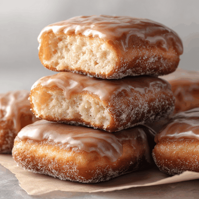 Soft Baked Maple Donut Bars Recipe