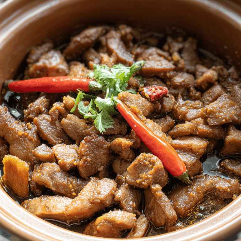 Vietnamese Thit Kho Tieu