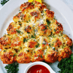 Cheesy Pull Apart Christmas Bread