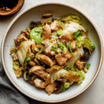 Chinese Chicken Cabbage Stir
