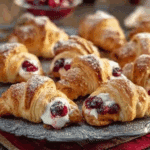 Cranberry Cream Cheese Crescent Bites