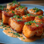 Crispy Bang Bang Salmon Bites