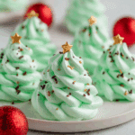 Festive Meringue Christmas Trees