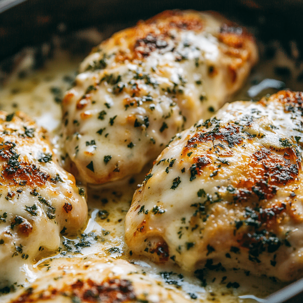 Garlic Parmesan Chicken Bake
