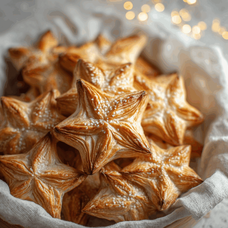 Puff Pastry Stars