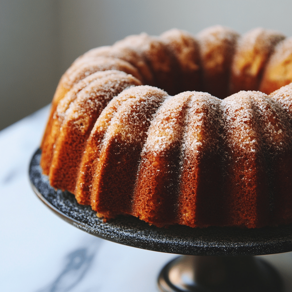 Snickerdoodle Bundt Cake